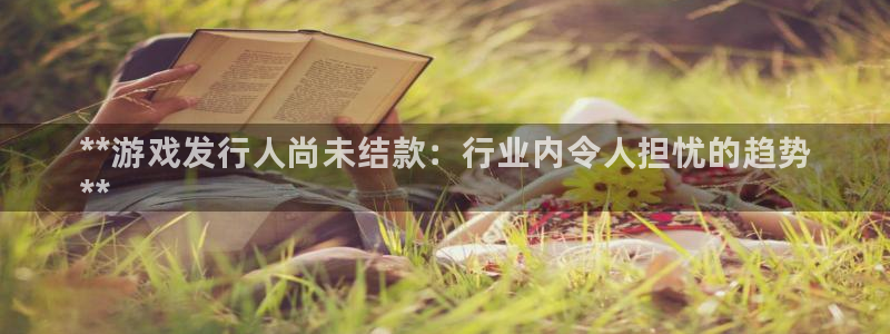 天辰平台登录注册账号：**游戏发行人尚未结款：行业内令人担忧的趋势
**
